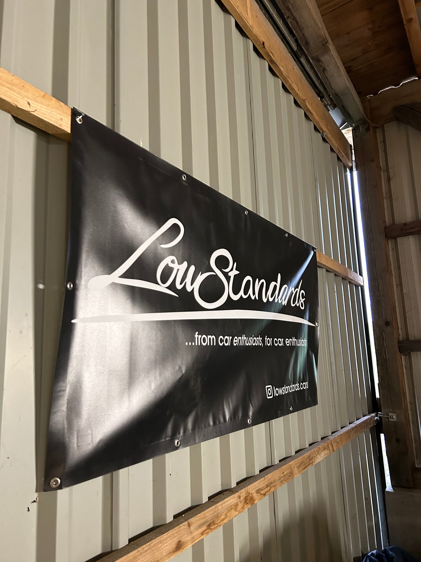 LowStandards Logo Banner 1x2m