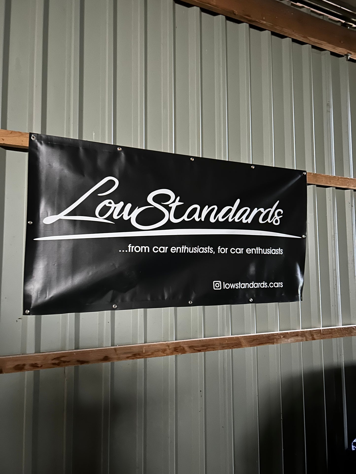 LowStandards Logo Banner 1x2m